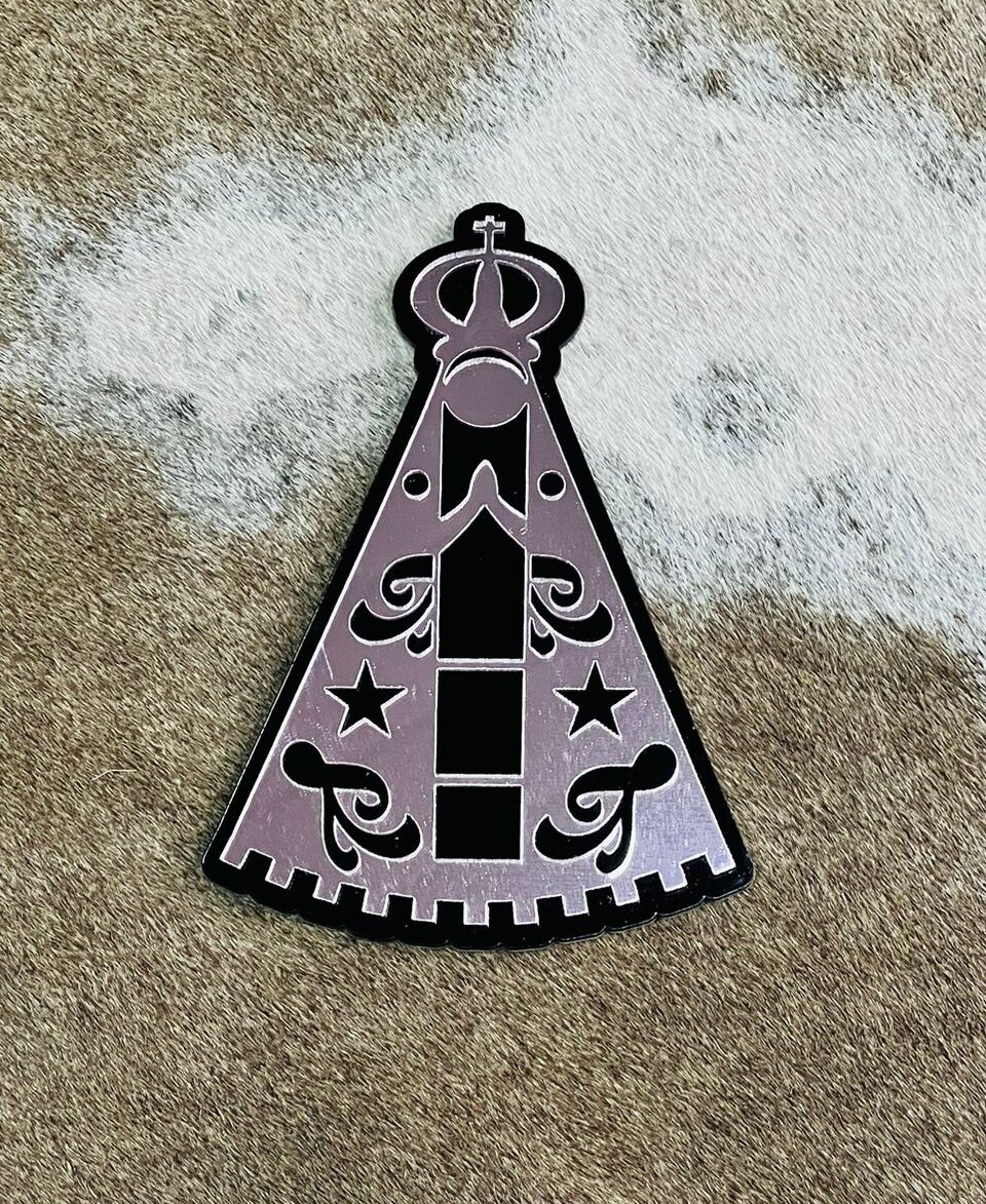 Nossa Senhora Rosê Espelhado  - Cod.188