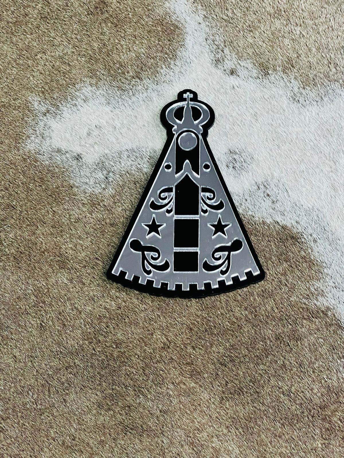 Nossa Senhora Prata Espelhada  - Cod.149