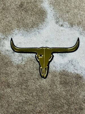Longhorn Preto Dourado - Cód. 119