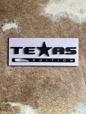 Texas Edition Letras Soltas - Cód. 274 Preto Fosco