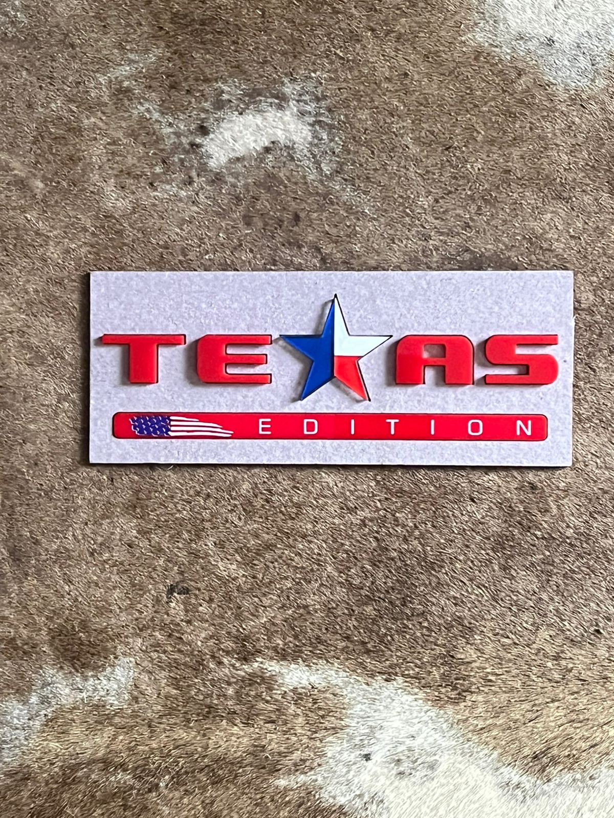 Texas Edition Letras Soltas - Cód. 272 Vermelho